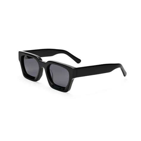 Oversized sunglasses in acetate with polarized lenses 